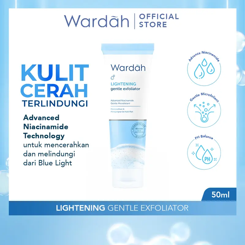 Wardah Lightening Gentle Exfoliator 50 ml 2