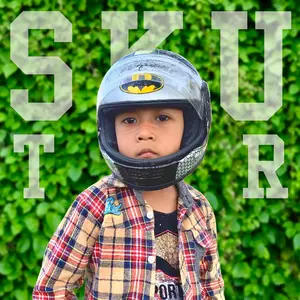 Helm Full Face Anak-Anak Klasik Klasik Junior Premium SNI Superhero