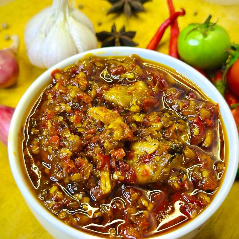Sambal POCONG Cumi Enak Lezat Ukuran 150ml - Makanan - Food Masakan Instan Pedas 1