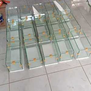 AQUARIUM UK P30*L15*T15 + TUTUP KACA