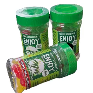 Paket Gayeng 6 ( 3 botol ) Permen Enjoy, Permen Herbal Kesehatan Kayu Putih