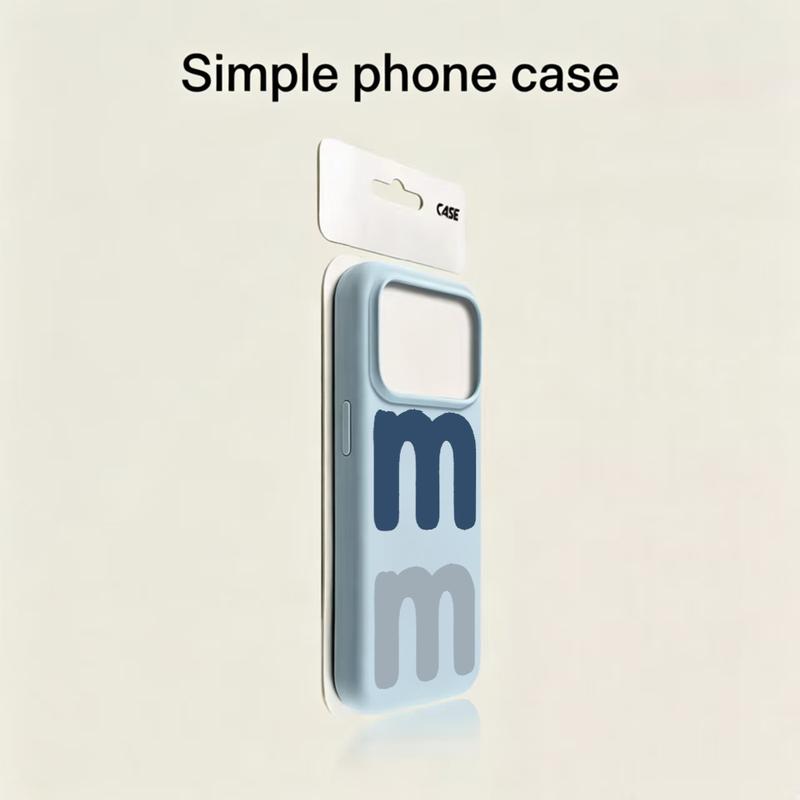 Mẫu chữ này phù hợp với các dòng iPhone 11/12/13/14/15/16/17/18, cũng như với các mẫu iPhone 17/18 Pro Max mới, có lớp phủ nhám, và là loại ốp lưng mềm, có khả năng chống va đập.