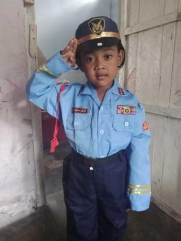 Product Review of SERAGAM PROFESI BAJU TNI ANGKATAN UDARA KOSTUM TENTARA UDARA ANAK from 𝓚**. 1