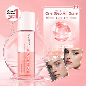 OUKEYA Pembersih Solekan 3-dalam-1｜Tanggalkan Solekan + Bersihkan + Penjagaan Kulit Sekali Siap