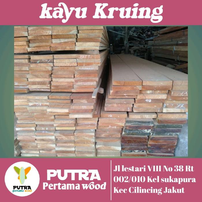 Kayu Runcing Jual kayu papan kruing ketebalan 3cm x 20/25cm x 400cm - 20cm - Jakarta ...