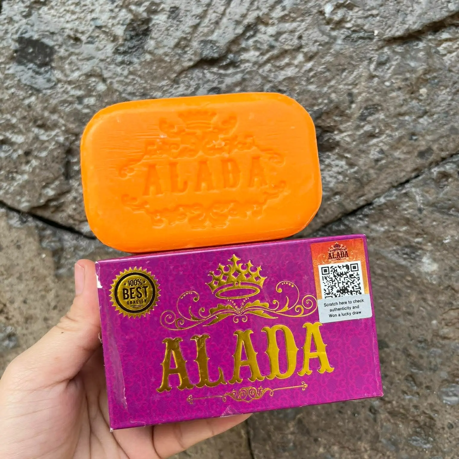 ALADA Instant Whitening Soap Natural Original - TikTok Shop Philippines