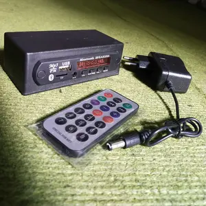 Bluetooth Mp3 Radio FM dengan Remote DC 12v untuk Audio Mobil dan Rumah