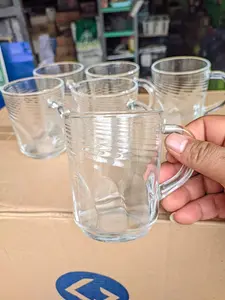 [ 6 Pcs Gelas ] Gelas Kopi Top Mulia glass - kitchenware