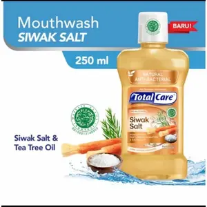 Total Care Mouthwash Siwak Salt 250 ml