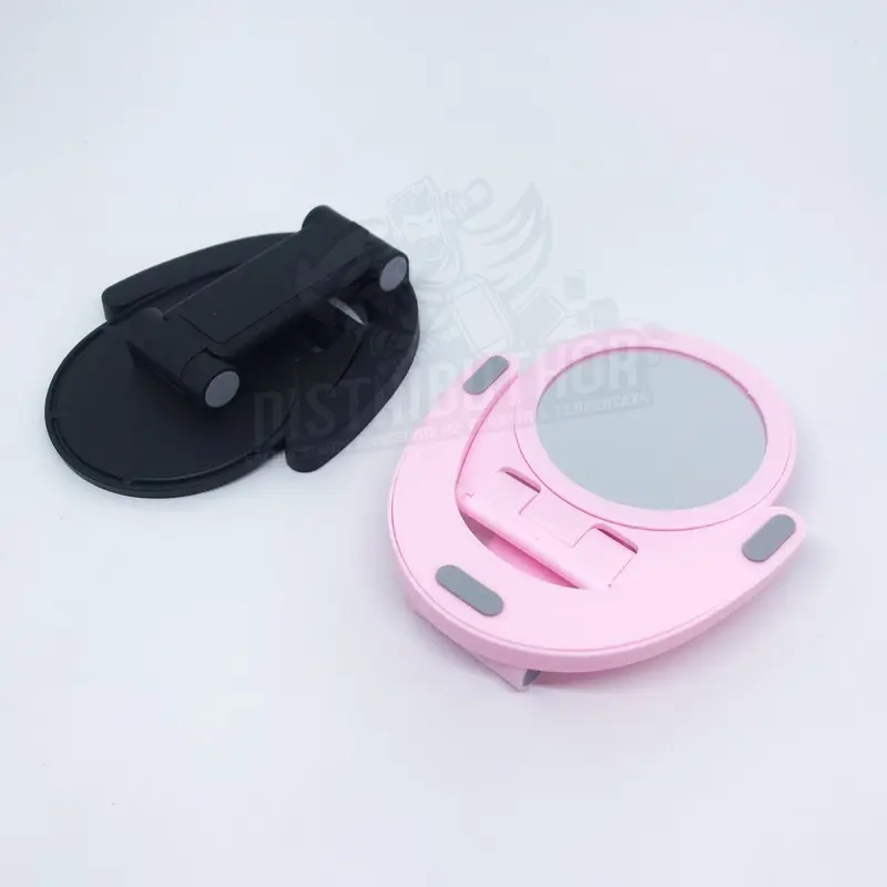 Stand Hp Phone Holder Tempat Dudukan Penahan Handphone Cermin lipat di meja mudah di bawa nb47 1