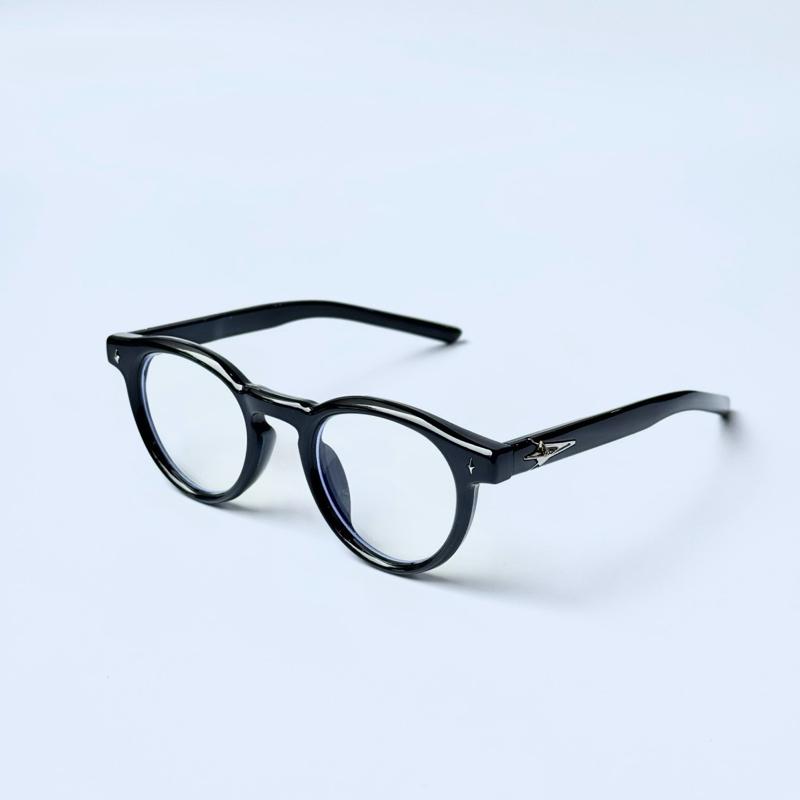 Kính Mắt GM Ron Dáng Tròn Kính Thời Trang Hottrend 2025 , Mắt Kính Chống UV400 Có Thể Thay Cận , Thiết Kế Gọng Giúp Làm Mỏng Tròng Cận