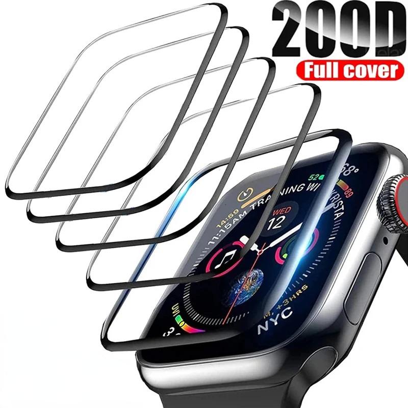 Miếng Bảo Vệ Màn Hình Cho Apple Watch Ultra 2 49Mm Dòng 9 41Mm 45Mm 7 6 SE 5 9 8 40MM 41MM 42MM 44MM 45MM 38MM Màng Gốm Cho iwatch Không Phải Kính 0