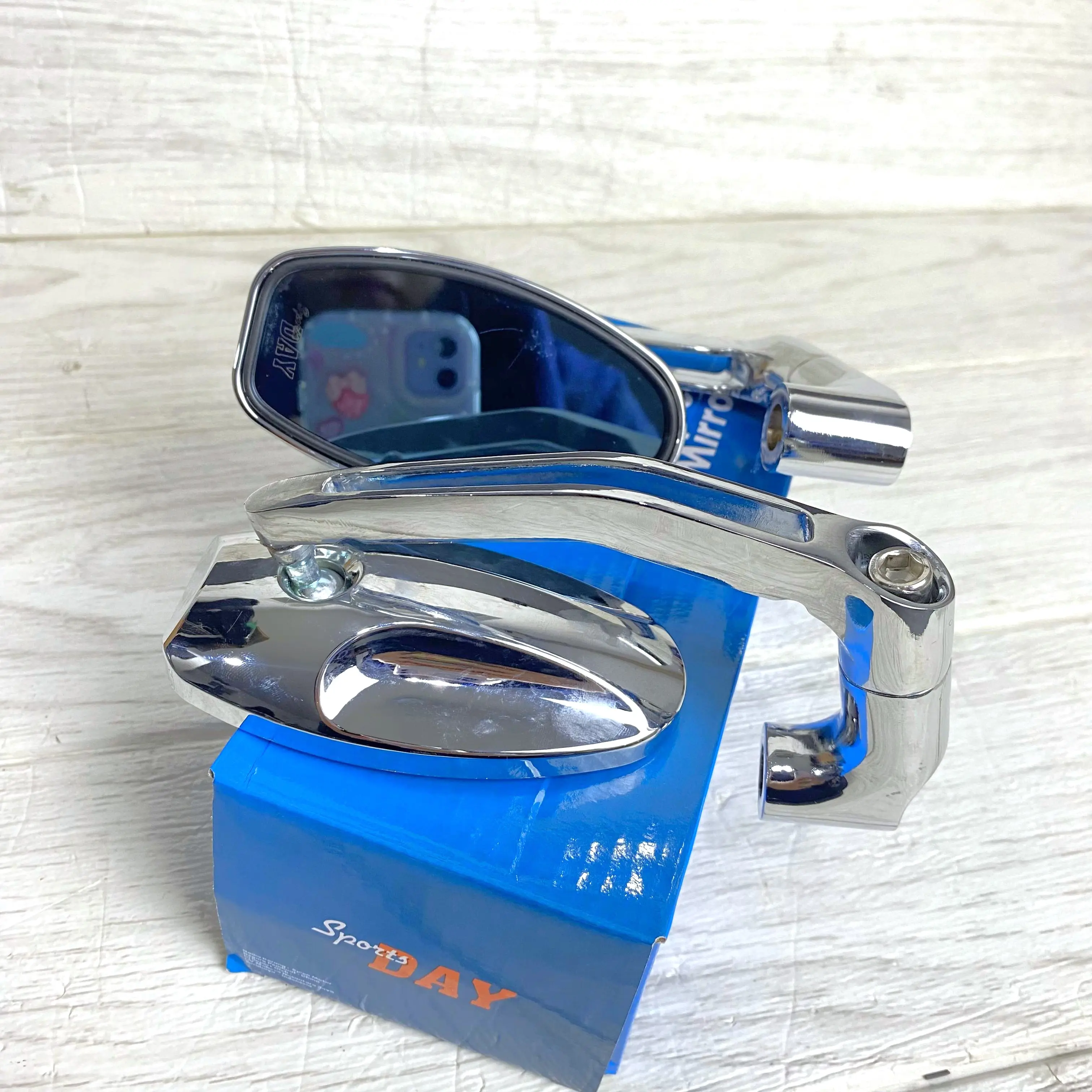 Dome (Chrome Kaca Biru)