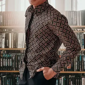 PROMO-TERBARU-DINIE'STORE KEMEJA BATIK PEKALONGAN PRIA MURAH MEWAH LENGAN PANJANG MOTIF GRIBIK Kerah Keren Nyaman Semi Kancing Pendek