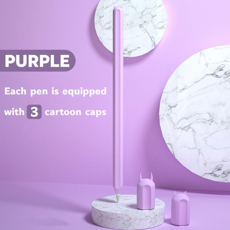 Product Introduction of Vintage Ultra Thin Pen Case for Apple Pencil 2 1 Gen Anti-slip Stylus Sleeve Cartoon Soft Silicone Protective Cover 33