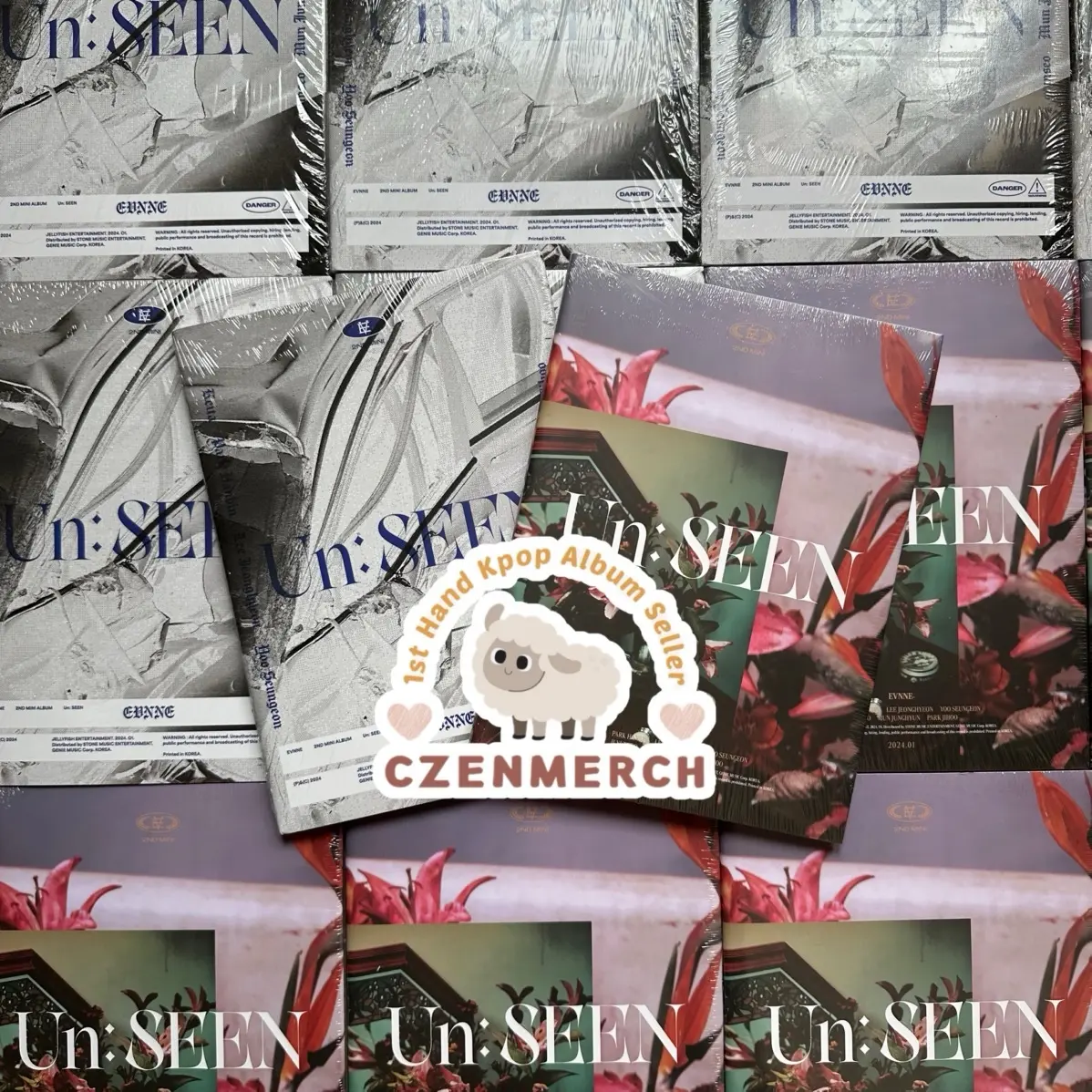 [READY] Album EVNNE 2nd Mini Album 'UN:SEEN' Photobook ver | MURAH UNDERPRICE