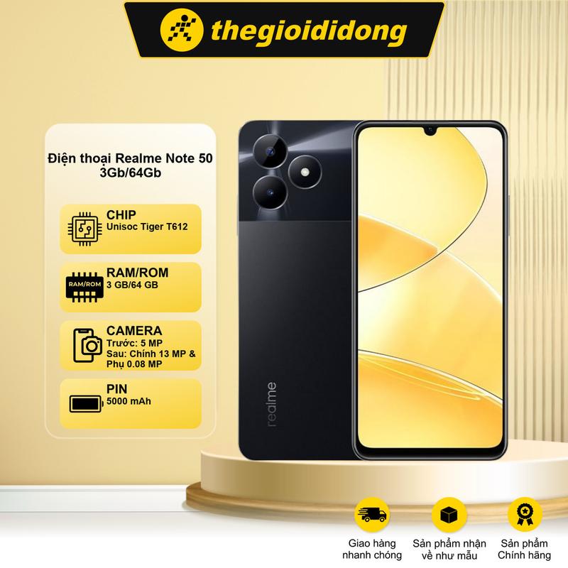 Điện thoại realme Note 50 64GB
