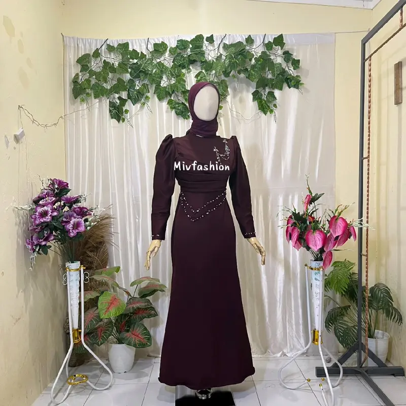Giana dress-dress memaid dress wisuda dress bridesmaid terbaru 1