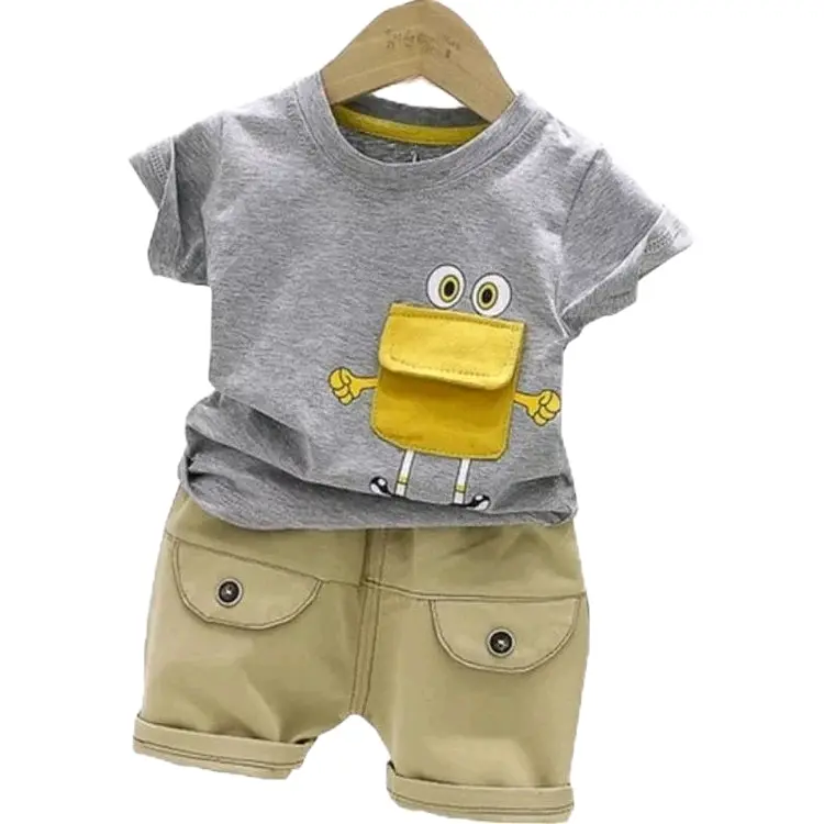 Setelan Anak Laki-laki Saku Depan Bahan Premium Import Korea untuk Usia 1-4 Tahun - Fashion, Pakaian Parsel