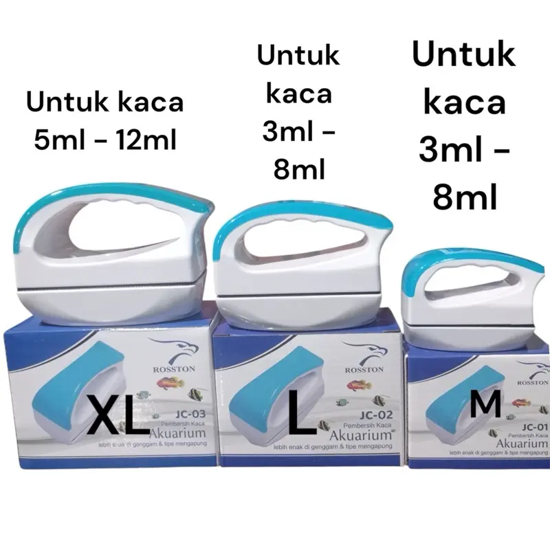 Magnet kaca pembersih aquarium