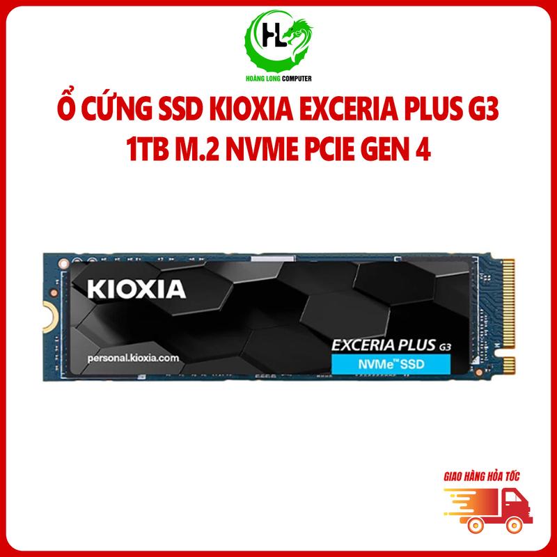 Ổ cứng SSD Kioxia Exceria Plus G3 1TB (Đọc 5000MB/s - Ghi 3900MB/s) M.2 NVME Gen 4x4 Bảo Hành 60 Tháng