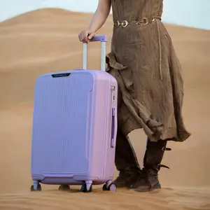 IBKOPER 802 Koper Classic Bahan PP Size 20 24 28 Inch Kabin Bagasi Expandable TSA Lock Anti Pecah Kokoh Kuat Tahan Banting