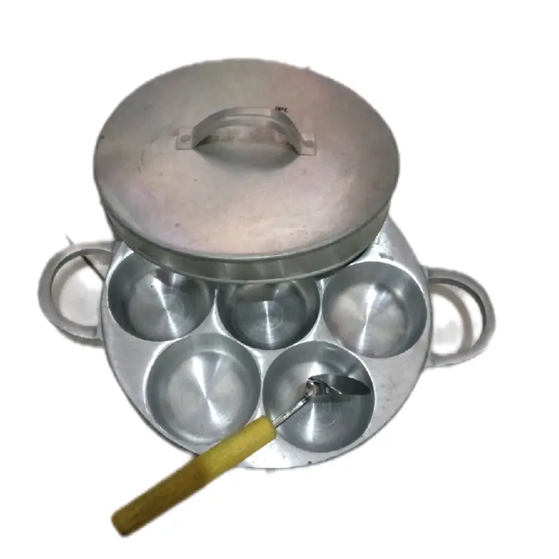 Cetakan Bikang prima standart/Sedang.Apem .Cetakan Bikang Mawar Kitchenware Diameter Lubang 7cm Kedalaman 3 2cm Blakang Tidak Berlubang 0