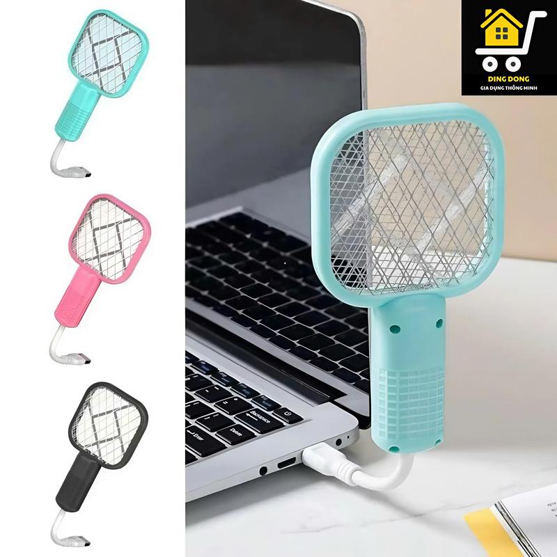 VỢT BẮT MUỖI ĐIỆN USB NHỎ GỌN – AN TOÀN, HIỆU QUẢ, DỄ SỬ DỤNG 5
