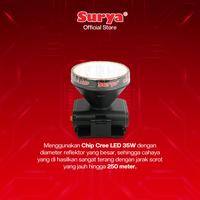 Gambar Surya Lampu Senter Kepala LED SYH L355R Rechargeable dari Surya Lighting Shop Kab. Tangerang 3 Tokopedia