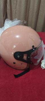 Product Review of HELM BOGO DEWASA KACA PILOT CLEAR MODEL HIJAB RETRO PRIA WANITA LIST BUSA COKLAT FULL LEHER SNI TERBARU MOTORCYCLE from @**✨ 1