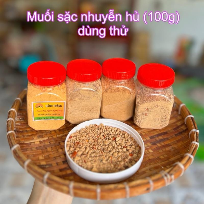   Hủ 100g  MUỐI SẶC NHUYỄN loại 1 hủ dùng thử cay gia vị 