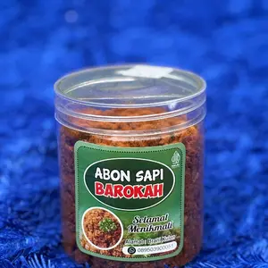 abon sapi barokah lezat , gurih dan nikmat