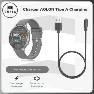 Kabel Charger Aolon GTR Watch Smartwatch Tipe A Charging
