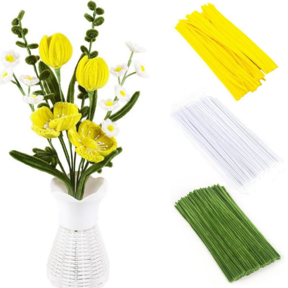 Kawat Bulu Mercy 30cm 100pcs | Pipe Cleaner Premium Gembul & Fleksibel | DIY Craft Warna Cerah