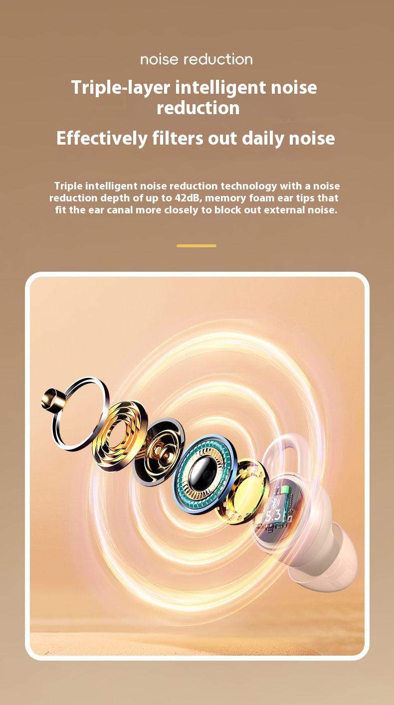 X68 Sleep Bean Mini Wireless Earbuds Touch Noise Reduction Headphone In-Ear nirkabel TWS Bluetooth earphone Panggilan Jelas Bass headset Dual-Ear Earbuds Berumur Tahan Lama X68 Sleep Bean Mini Wireless Earbuds Touch Noise Reduction Headphone In-Ear nirkabel TWS Bluetooth earphone Panggilan Jelas Bass headset Dual-Ear Earbuds Berumur Tahan Lama