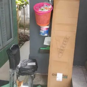 [COD] MUSIKO Tangga Lipat Anti Slip 3-8 Step | Beban 250KG! Baja Karbon Super Tebal | Tukang Bangunan & Rumah Tangga |  Kaki Karet+Rak alat