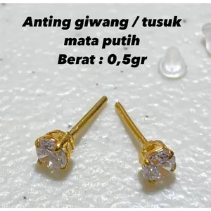anting giwang/Tusuk mata | kode : 0,5gr & 1gr