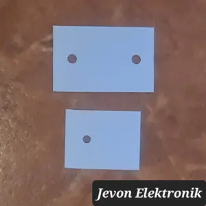 10 Buah Mika Karet Grey IC 5200 Besar Sanken Silikon