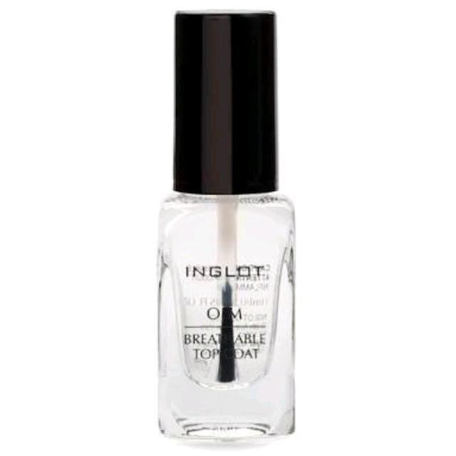 INGLOT O2M BREATHABLE NAIL ENAMEL TOP COAT /11 ML - -, -