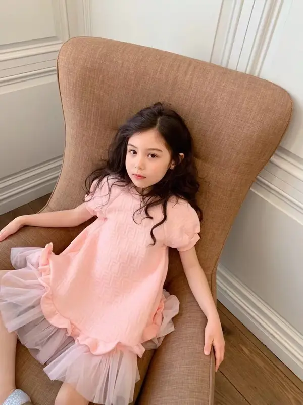 Korean Style Dress Anak Perempuan Dress Manis Dress Fashion Dress Korean Dress Pricess Anak Perempuan 3