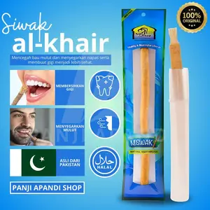 SIWAK MISWAK AL-KHAIR  ASLI PAKISTAN | SIWAK ASLI | PANJI APANDI SHOP