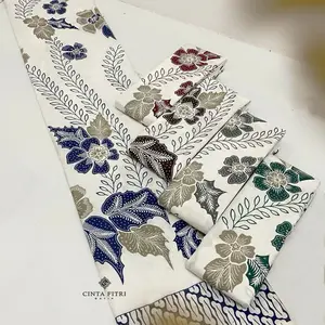 Kain Batik TRR motif bunga Sepatu