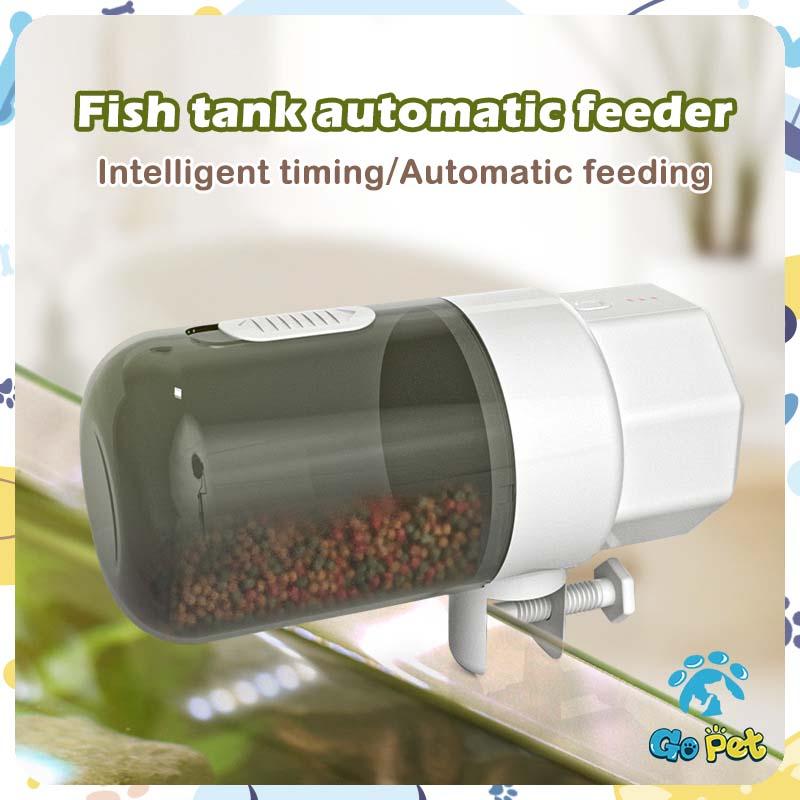 Picture of Automatic Feeder Aquarium Goldfish Smart Timing Three Speed Automatic ...