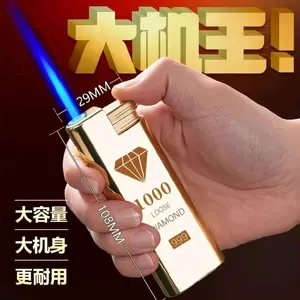 Korek Jumbo / Korek Bara Jumbo Motif / Korek Bara Magnetik Jumbo Gold Bisa Isi Ulang Korek Jumbo Gold