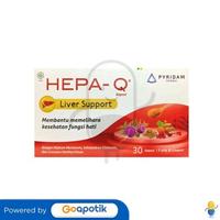 Gambar HEPA-Q LIVER SUPPORT BOX ISI 30 KAPSUL dari Apotek Sejahtera Farma Depok by GoApotik Kota Depok 2 Tokopedia