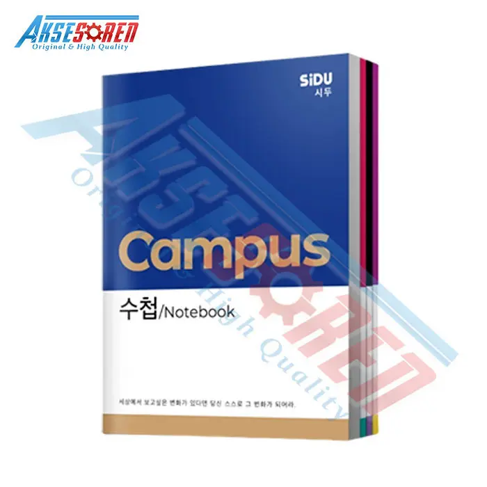 Buku Tulis Sekolah Campus Genius 42 Lembar [1 Pack/6 Buku] / Buku Tulis Boxy Genius notebooks / Buku Kampus 1 Pak / Perengkapan Sekolah / Buku Catatan Kertas Paper Stationery 7
