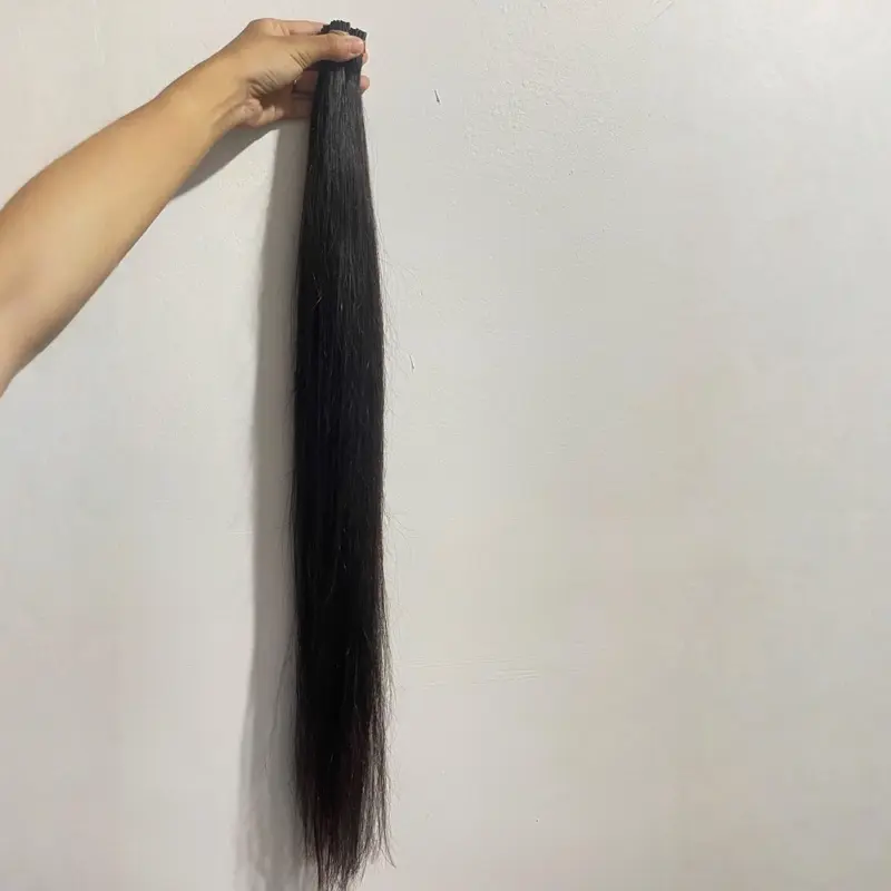 GROSIR RAMBUT SAMBUNG NATURAL 60 CM-Free Smooting 1