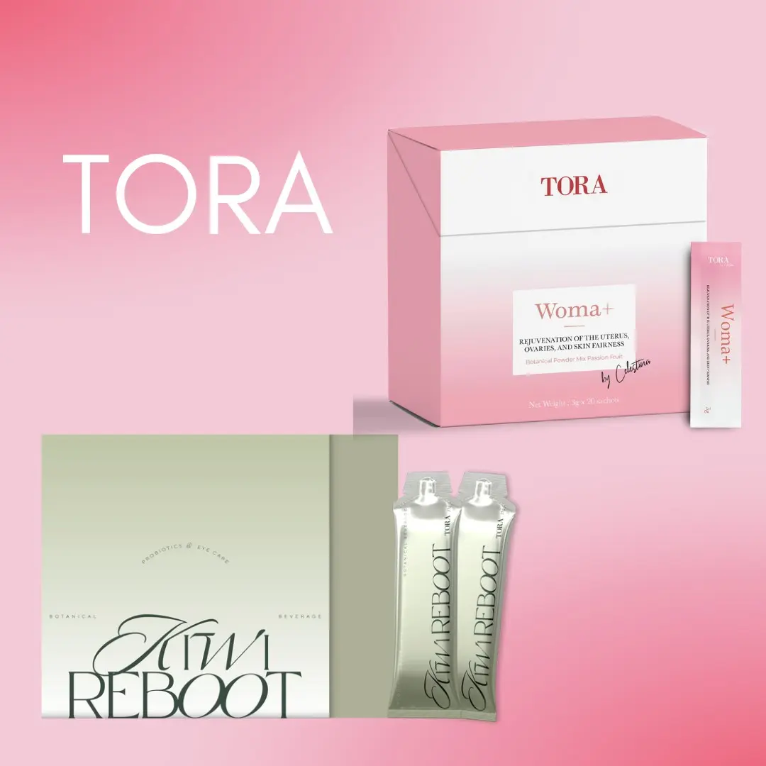 TORA - WOMA+ | KIWI REBOOT | MANGO REBOOT (SKIN & HEALTH SUPPLEMENT) Healthcare Dietary Beauty