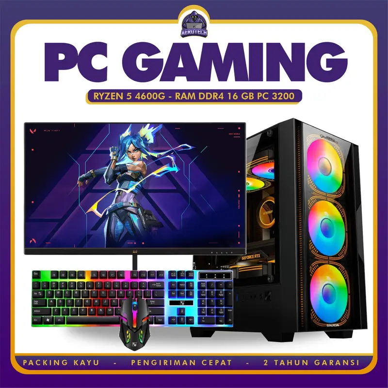 PC Rakitan Kantor Core i3 4160 i3 4th 8GB with SSD 240GB P