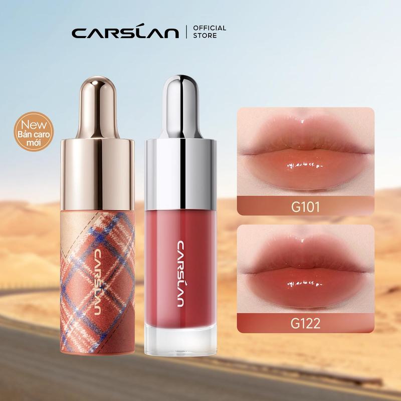  Son Tint Dưỡng Ẩm Carslan Serum Chất Lượng Cao Trang điểm và chăm sóc da trong một 4.5g 